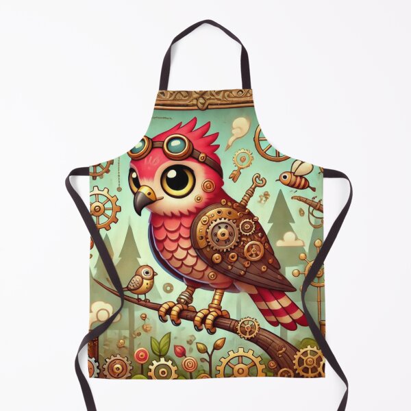 Item preview, Steampunk Red-Shouldered Hawk designed and sold by Sillytoe.