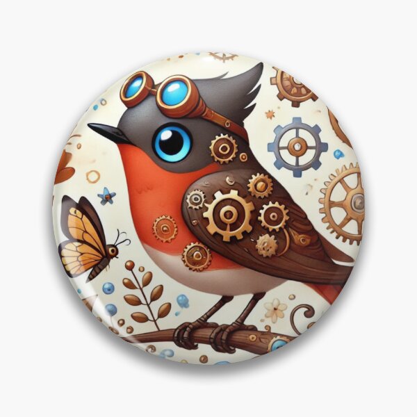 Item preview, Steampunk Redstart designed and sold by Sillytoe.