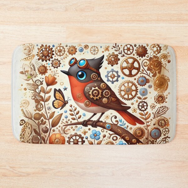Item preview, Steampunk Redstart designed and sold by Sillytoe.