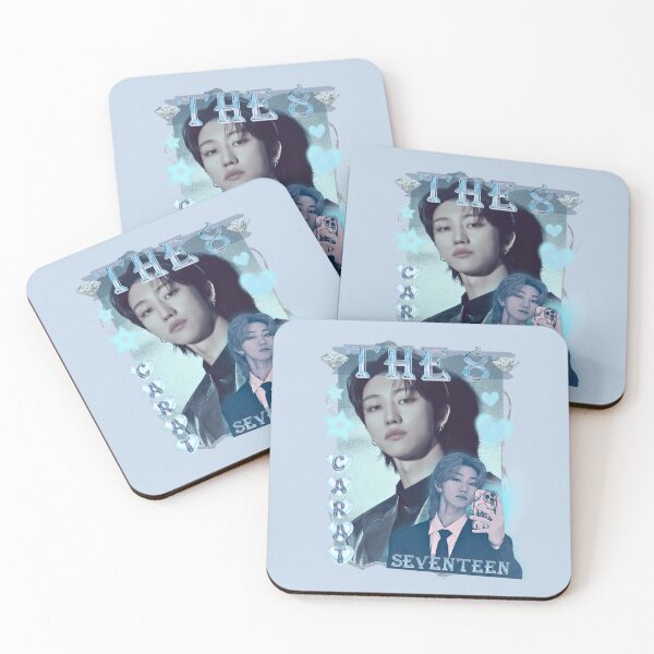 Item preview, Seventeen Blue The 8 Members Y2K Preppy Collage Design designed and sold by HELL0WBELLO.