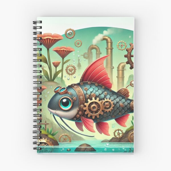Item preview, Steampunk Redtail Catfish designed and sold by Sillytoe.