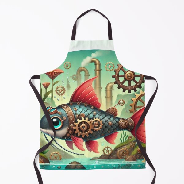 Item preview, Steampunk Redtail Catfish designed and sold by Sillytoe.