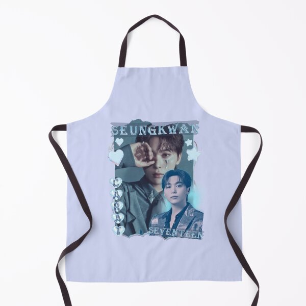 Item preview, Seventeen Blue Seungkwan Members Y2K Preppy Collage Design designed and sold by HELL0WBELLO.