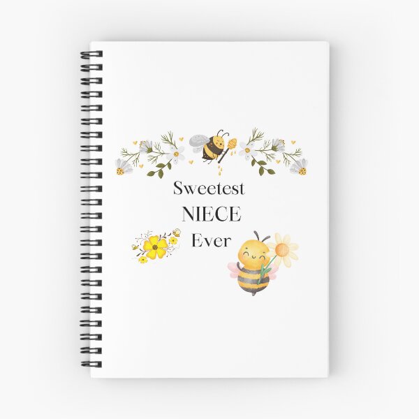 Item preview, Sweetest NIECE Ever 8 - bees, honey and flowers designed and sold by AlinaSCorner.