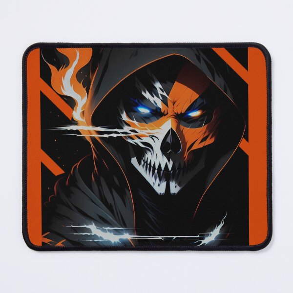 Item preview, Fiery skull watcher designed and sold by JJMysticalArt.