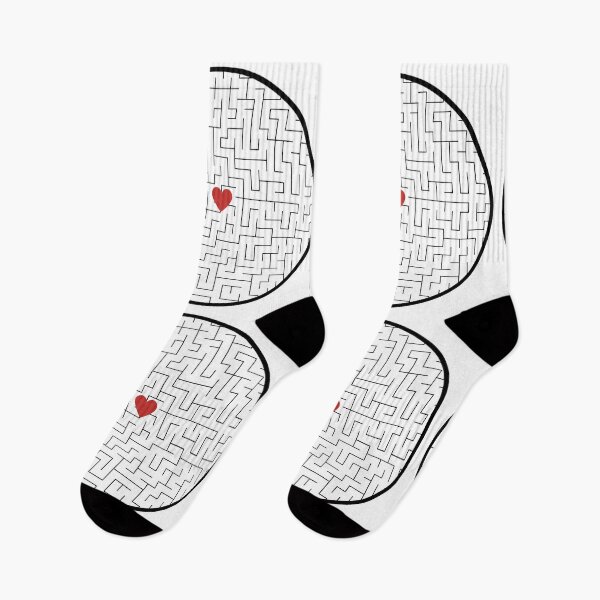 Item preview, Heart in the Maze designed and sold by aggiesArt.