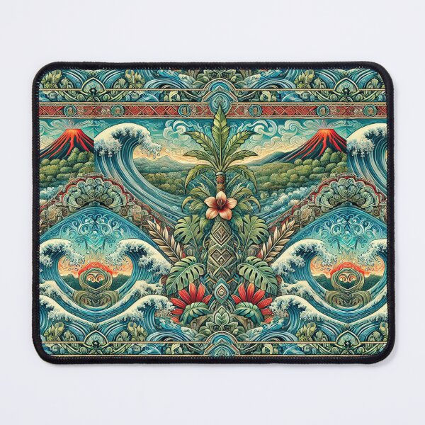 Item preview, Hawaiian Patterns: Waves of Aloha and Volcanic Spirit designed and sold by Meta2Physical.