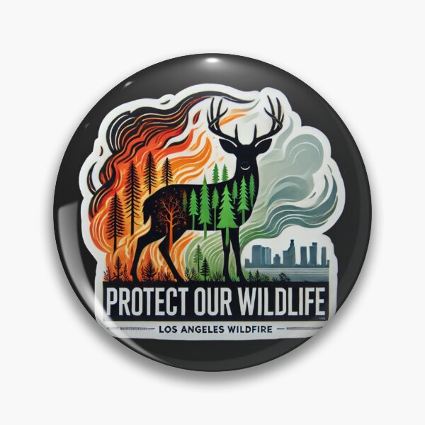 Item preview, Los AngelesFireResilience Protect our Wildlife T-shirt designed and sold by idizayilstore.
