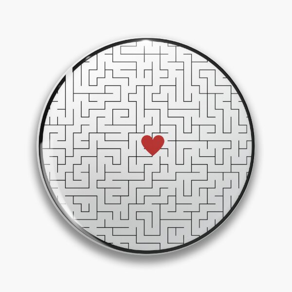 Item preview, Heart in the Maze designed and sold by aggiesArt.