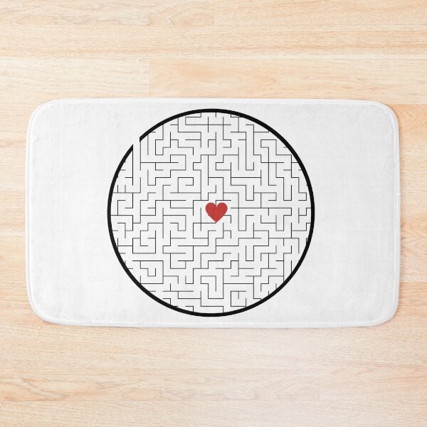 Item preview, Heart in the Maze designed and sold by aggiesArt.