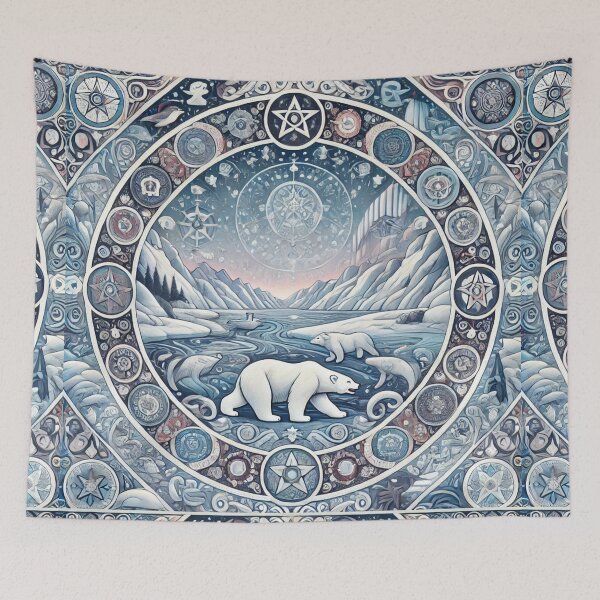 Item preview, Inuit Patterns: Arctic Spirits and Northern Lights designed and sold by Meta2Physical.
