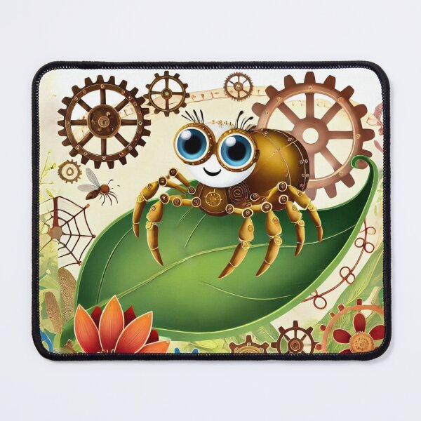 Item preview, Steampunk Regal Jumping Spider designed and sold by Sillytoe.