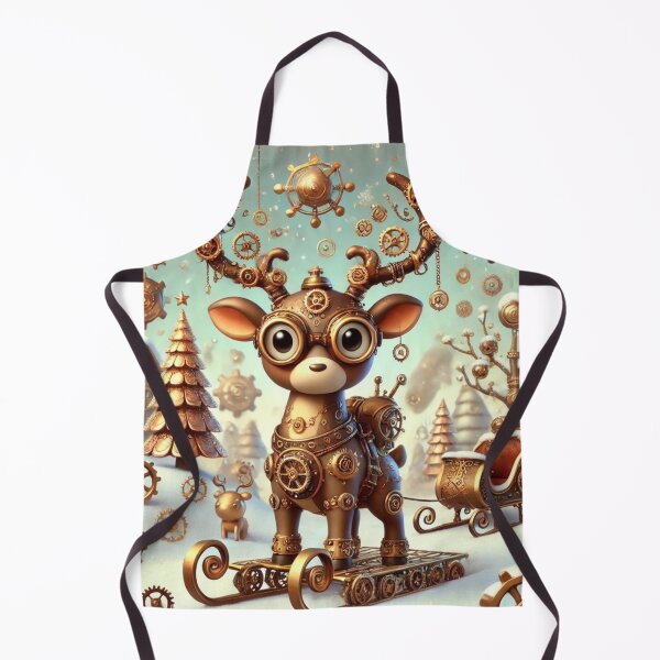Item preview, Steampunk Reindeer designed and sold by Sillytoe.