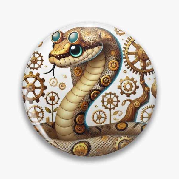 Item preview, Steampunk Reticulated Python designed and sold by Sillytoe.