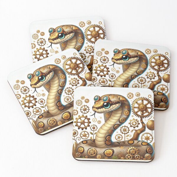 Item preview, Steampunk Reticulated Python designed and sold by Sillytoe.