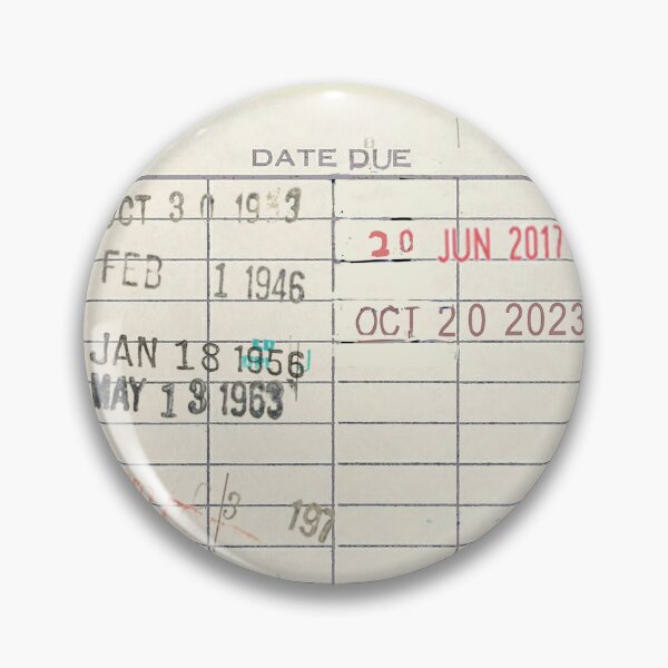 Item preview, Library Checkout Card designed and sold by S & P Media.