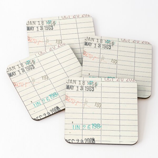 Item preview, Library Checkout Card designed and sold by S & P Media.