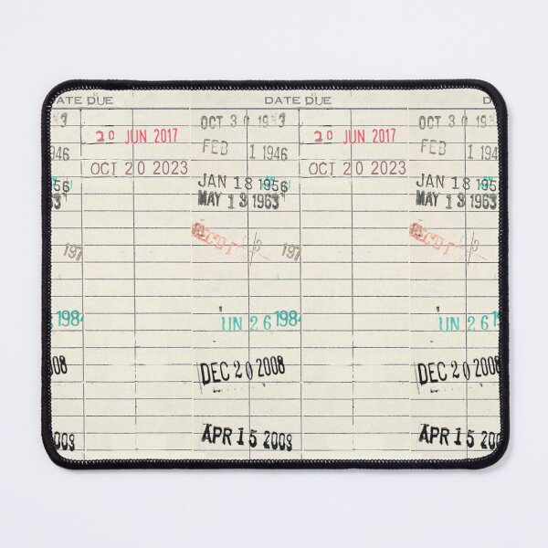 Item preview, Library Checkout Card designed and sold by S & P Media.