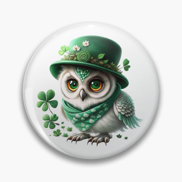 Artikelvorschau, St. Patrick Eule entworfen und verkauft von jkrphoto.