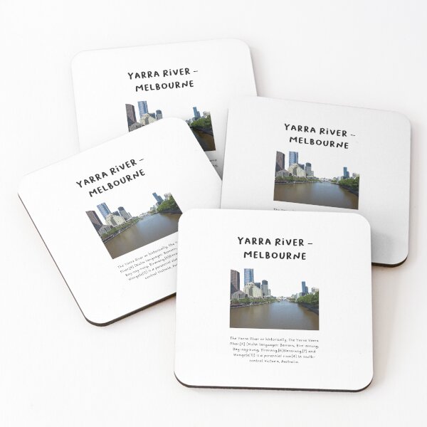 Item preview, Yarra River – Melbourne | Famous Landmarks in Australia designed and sold by RM-Journey.