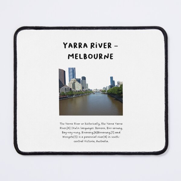 Item preview, Yarra River – Melbourne | Famous Landmarks in Australia designed and sold by RM-Journey.