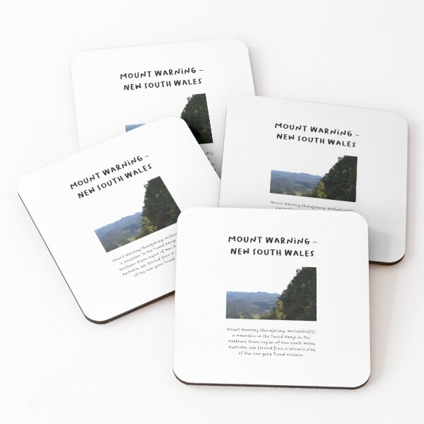 Item preview, Mount Warning – New South Wales | Famous Landmarks in Australia designed and sold by RM-Journey.