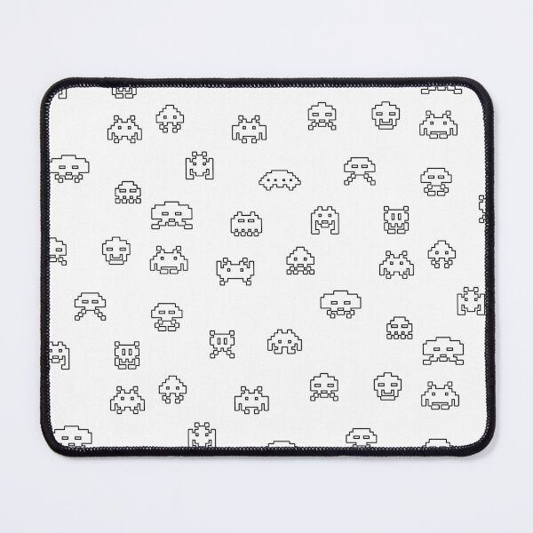 Item preview, Space invaders collection (white) designed and sold by KetiaArtWorld.