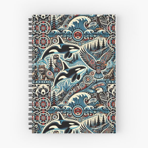 Item preview, Haida Patterns: Totemic Harmony of Sea and Sky designed and sold by Meta2Physical.