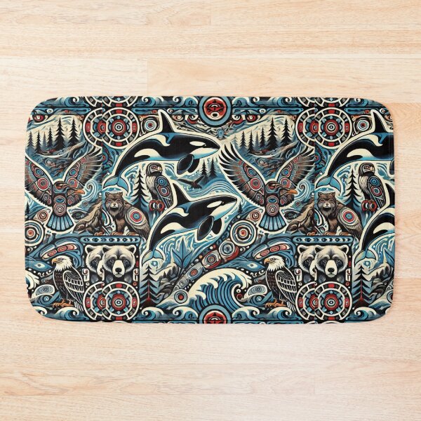Item preview, Haida Patterns: Totemic Harmony of Sea and Sky designed and sold by Meta2Physical.