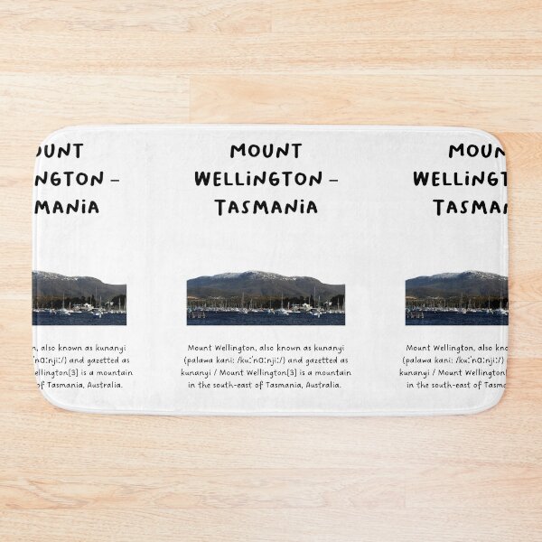 Item preview, Mount Wellington – Tasmania | Famous Landmarks in Australia designed and sold by RM-Journey.