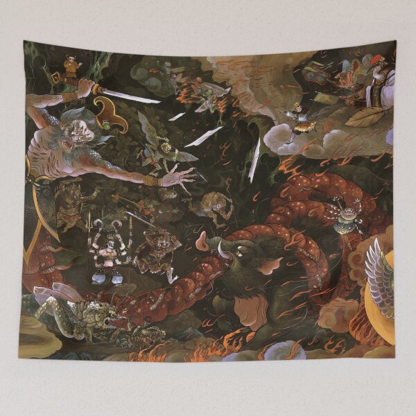 Item preview, Black Myth Wukong - Chapter 4 Art Painting Poster designed and sold by Wild Pleg Promo.