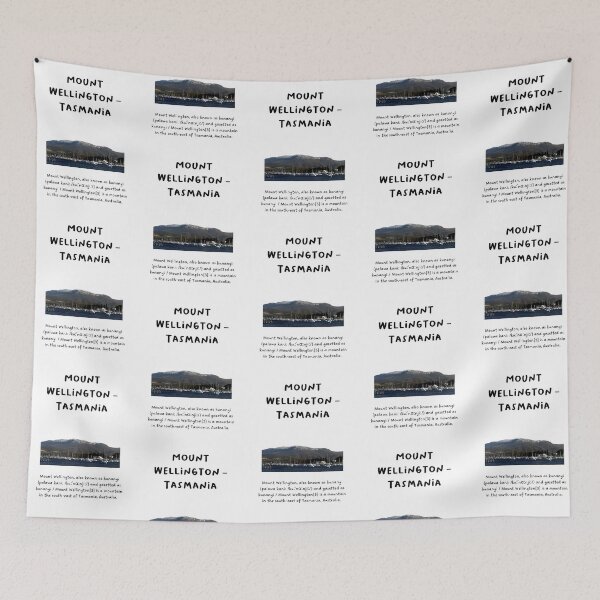 Item preview, Mount Wellington – Tasmania | Famous Landmarks in Australia designed and sold by RM-Journey.