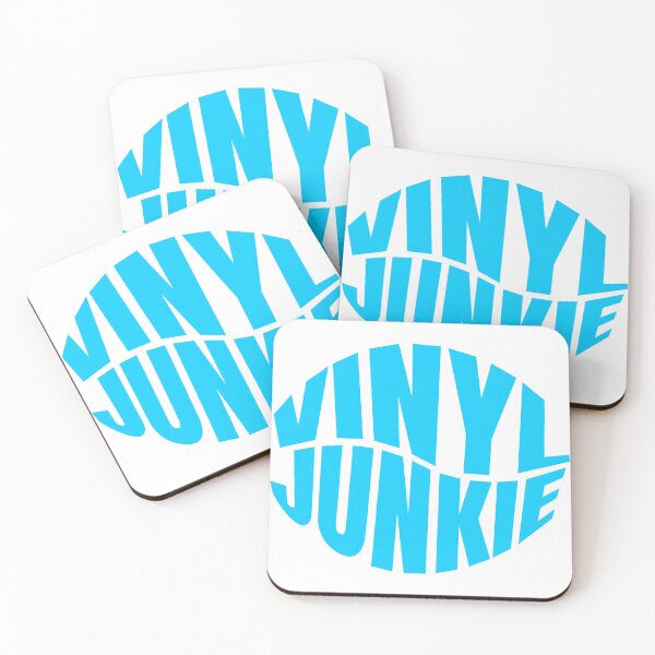 Item preview, Vinyl Junkie blue designed and sold by joernnl.
