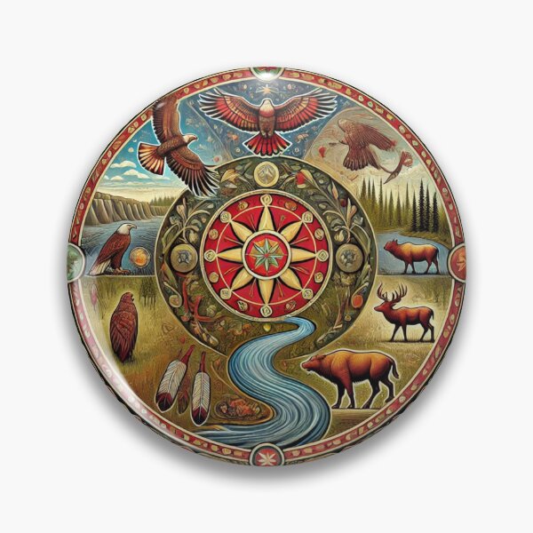 Item preview, Cherokee Patterns: Seven Stars and Sacred Rivers designed and sold by Meta2Physical.