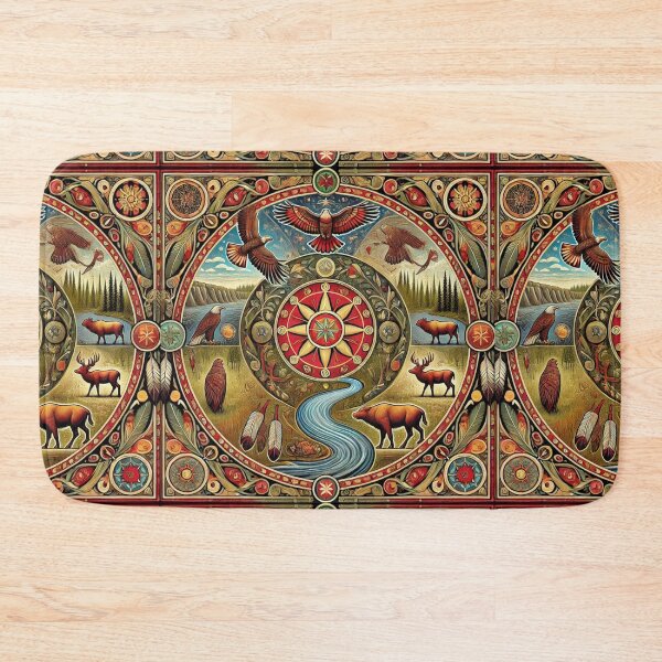 Item preview, Cherokee Patterns: Seven Stars and Sacred Rivers designed and sold by Meta2Physical.