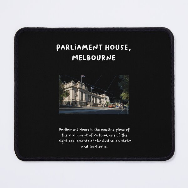 Item preview, Parliament House – Melbourne | Famous Landmarks in Australia designed and sold by RM-Journey.