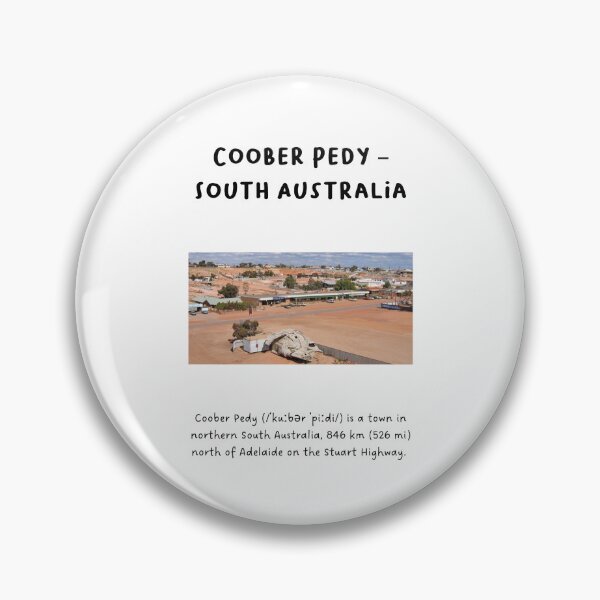 Item preview, Coober Pedy – South Australia | Famous Landmarks in Australia designed and sold by RM-Journey.