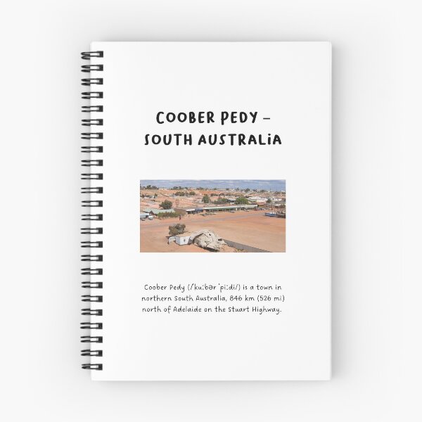 Item preview, Coober Pedy – South Australia | Famous Landmarks in Australia designed and sold by RM-Journey.