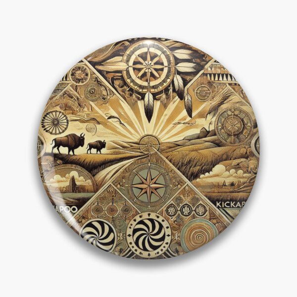 Item preview, Kickapoo Patterns: Spirit of the Prairie Winds designed and sold by Meta2Physical.