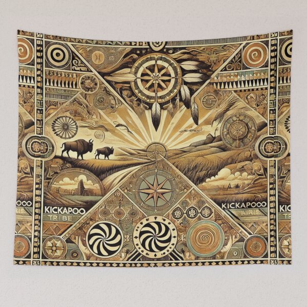 Item preview, Kickapoo Patterns: Spirit of the Prairie Winds designed and sold by Meta2Physical.