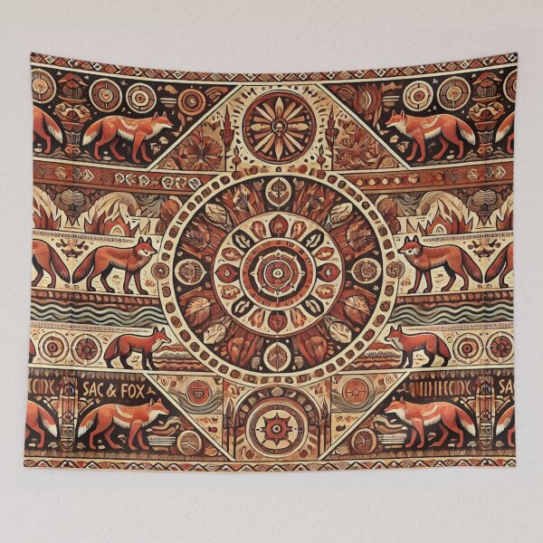 Item preview, Sac and Fox Patterns: Spirit of Fire and Rivers designed and sold by Meta2Physical.