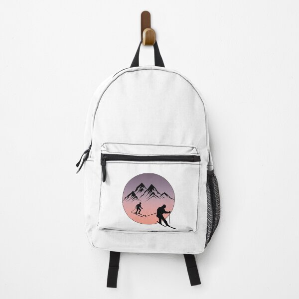 Item preview, vintage ski art, skiers designed and sold by CypisDesign.