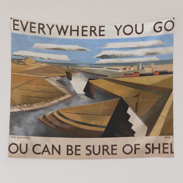 Item preview, Paul Nash - Advertising Poster for Shell designed and sold by irynaartbyim.