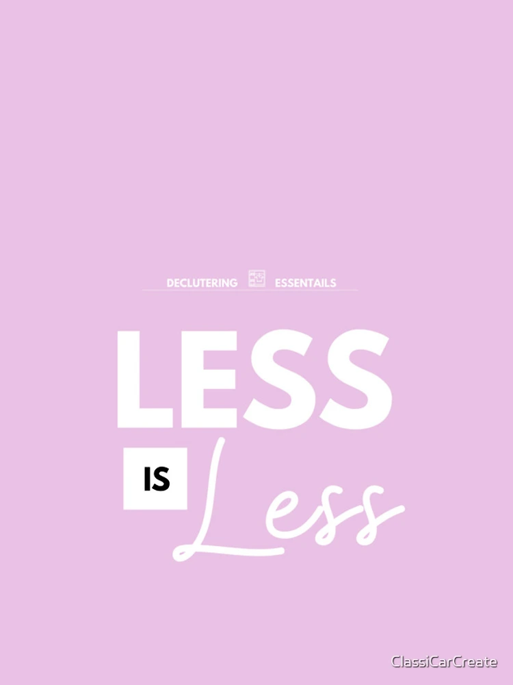 Thumbnail 4 of 4, iPhone Case, Decluttering Essentials: Less is Less. designed and sold by 48remarks.