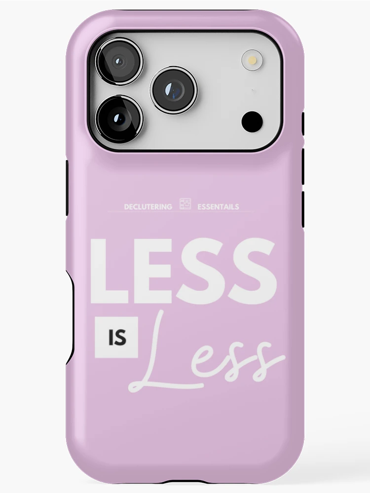 Thumbnail 1 of 4, iPhone Case, Decluttering Essentials: Less is Less. designed and sold by 48remarks.