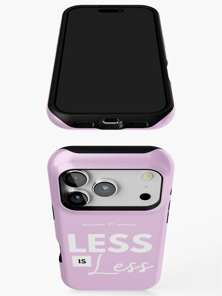Thumbnail 3 of 4, iPhone Case, Decluttering Essentials: Less is Less. designed and sold by 48remarks.