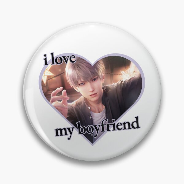 Item preview, Love & Deepspace | Xavier | Otome Game | LADS | Shen Xinghui Sticker | I Love Xavier | I Love My Boyfriend designed and sold by matchaisu.