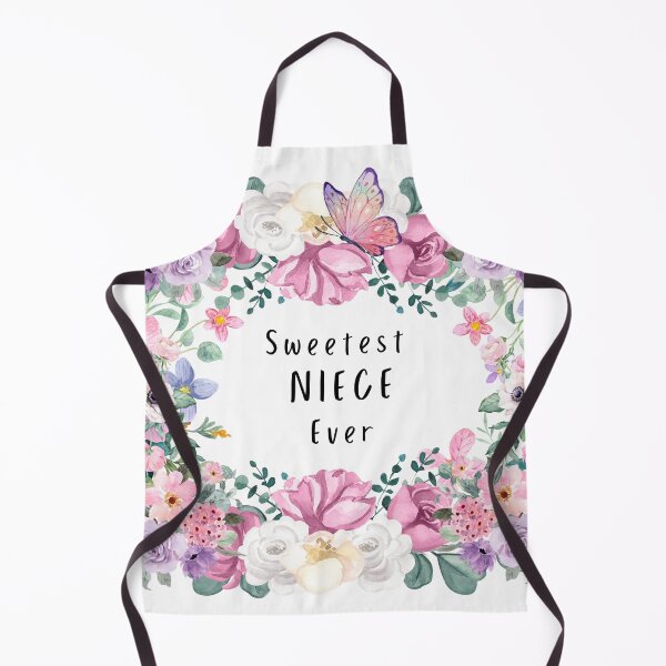 Item preview, Sweetest NIECE Ever 10 - pastel flowers and butterfly designed and sold by AlinaSCorner.