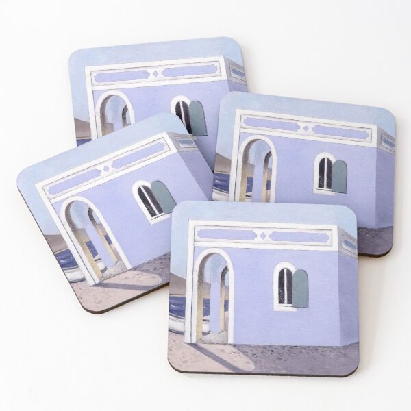 Item preview, Paul Nash - Blue House On The Shore designed and sold by irynaartbyim.