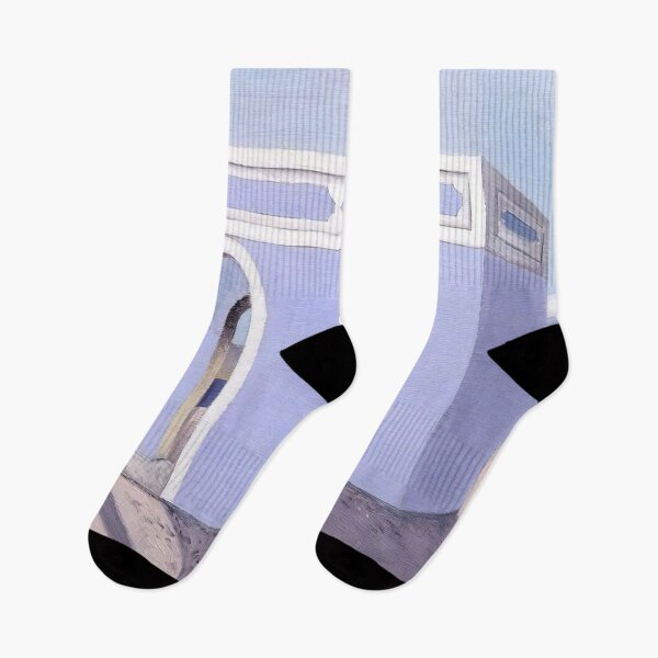 Item preview, Paul Nash - Blue House On The Shore designed and sold by irynaartbyim.